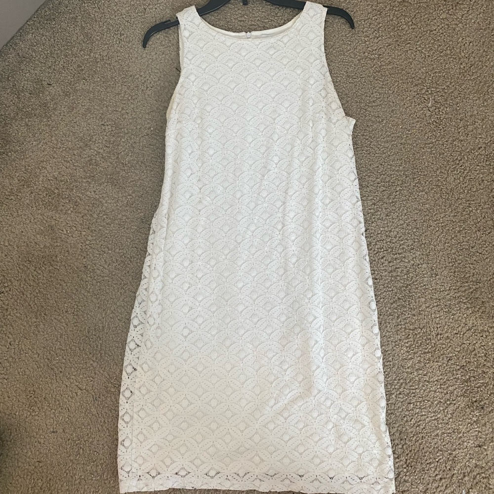 Liz Claiborne White Lace Dress